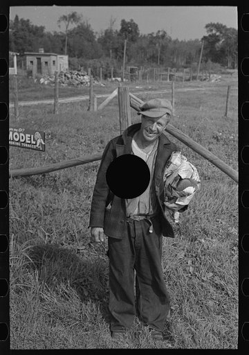 Untitled photo, possibly related to: Drunken lumberjack, Craigville, Minnesota