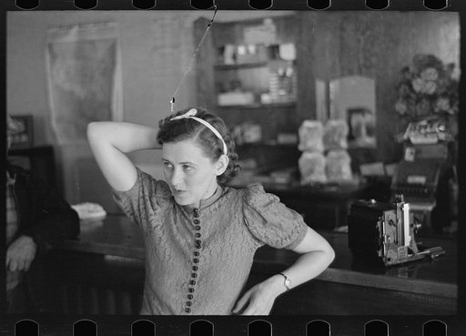 Young girl, resident of Gemmel, Minnesota