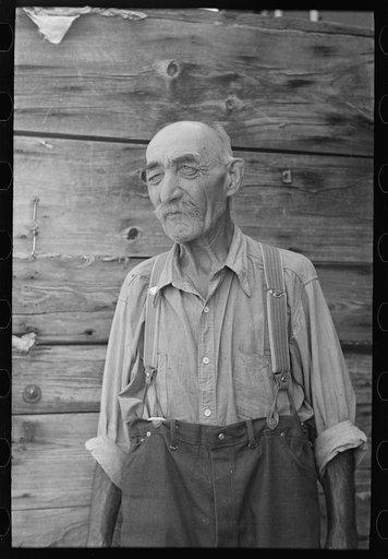 "Frenchy" caretaker of the old lumber camp, Gemmel, Minnesota