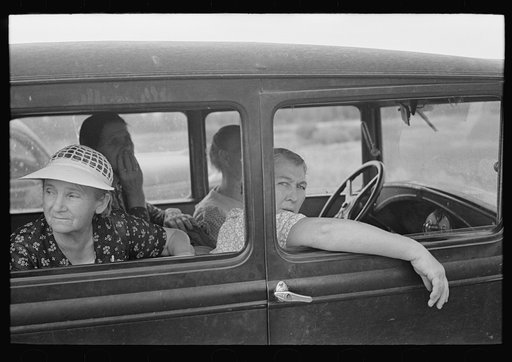 Untitled photo, possibly related to: Women at the S.W. Sparlin auction sale, Orth, Minnesota