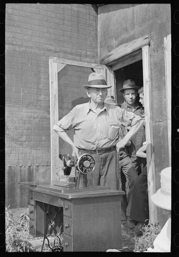 Untitled photo, possibly related to: S.W. Sparlin who sold his "worldly possessions" at auction, Orth, Minnesota