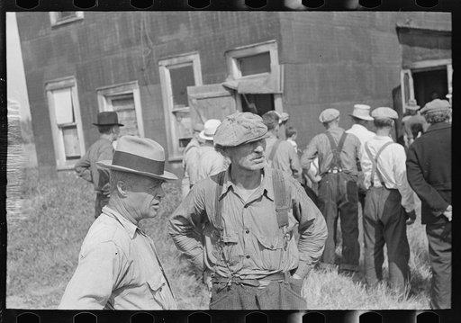 Untitled photo, possibly related to: S.W. Sparlin who sold his "worldly possessions" at auction, Orth, Minnesota