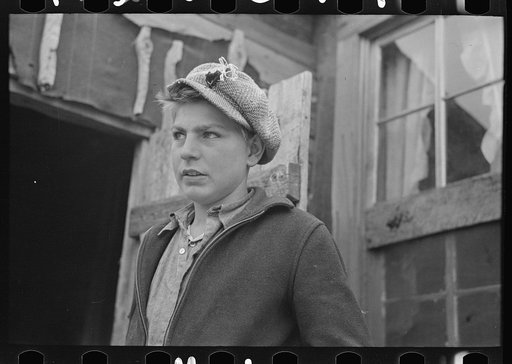 Farm boy near Northome, Minnesota