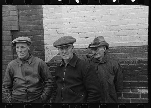 Farmers in Williston, Saturday afternoon, North Dakota