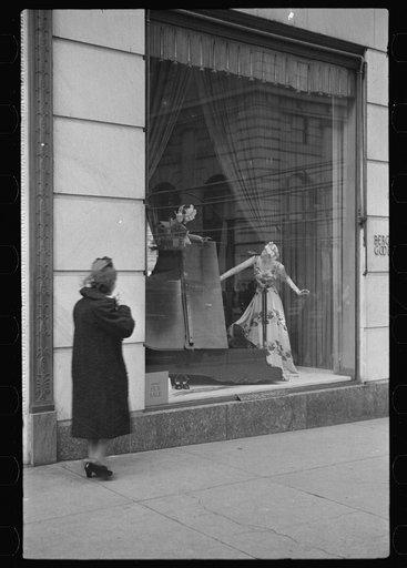 Untitled photo, possibly related to: Surrealistic window display, Bergdorf-Goodman, New York City