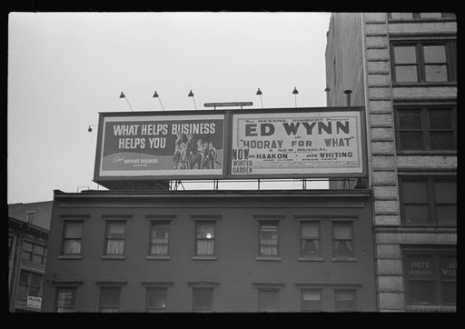 Signs, Fourth Avenue, New York City