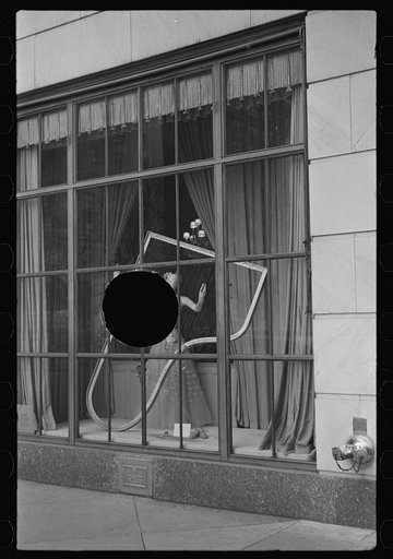 Untitled photo, possibly related to: Surrealistic window display, Bergdorf Goodman, New York City