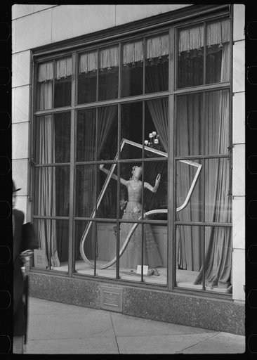 Surrealistic window display, Bergdorf Goodman, New York City