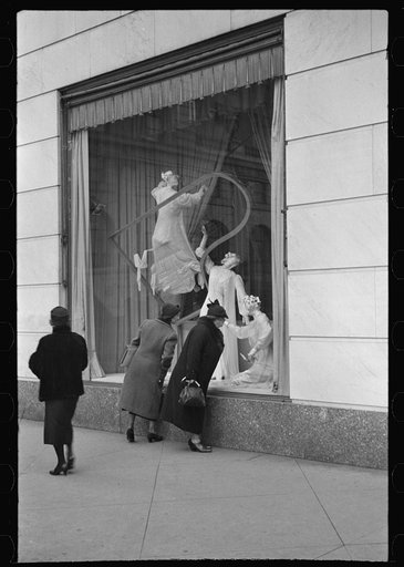 Surrealistic window display, Bergdorf Goodman, New York City