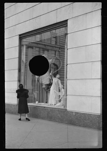Untitled photo, possibly related to: Surrealistic window display, Bergdorf Goodman, New York City