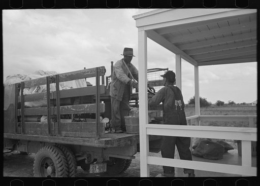 Untitled photo, possibly related to: Southeast Missouri Farms. Moving into new home