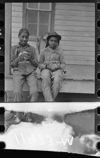 Children of FSA (Farm Security Administration) client, former sharecropper, Southeast Missouri Farms