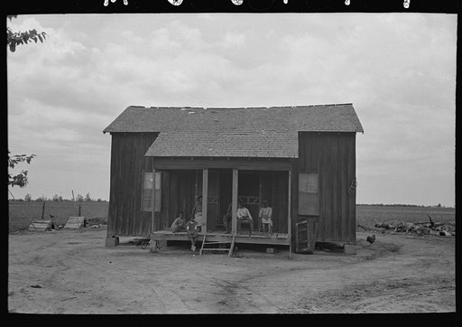 Untitled photo, possibly related to: Former home of FSA (Farm Security Administration) client, Southeast Missouri Farms