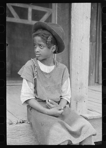 Untitled photo, possibly related to: Daughter of sharecropper, New Madrid County, Missouri