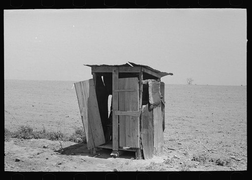 Untitled photo, possibly related to: Front porch of sharecropper cabin, Southeast Missouri Farms
