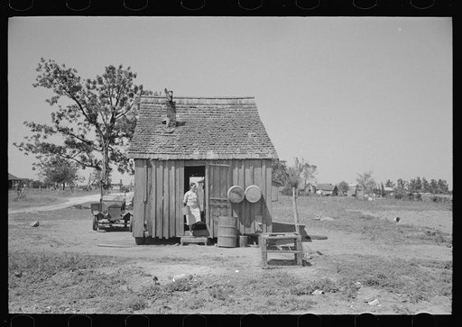 New Madrid County, Missouri sharecropper's home