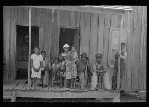 Untitled photo, possibly related to: Wife of former sharecropper, Southeast Missouri Farms