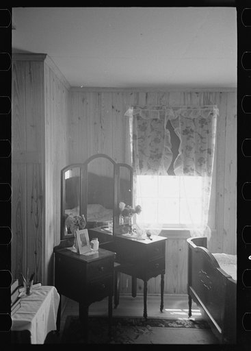 Untitled photo, possibly related to: Southeast Missouri Farms. FSA (Farm Security Administration) clients preparing greens for canning