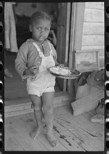 Child of sharecropper, Southeast Missouri Farms