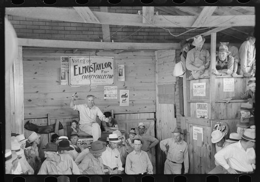 Auction sale, Sikeston, Missouri