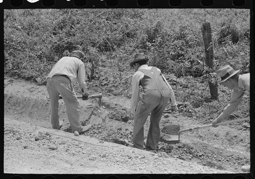 Southeast Missouri Farms Project. Drainage ditch