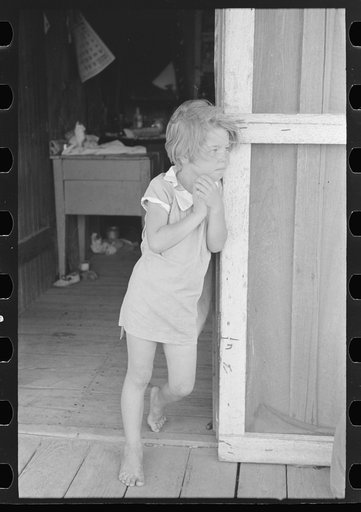 Daughter of sharecropper, Southeast Missouri Farms