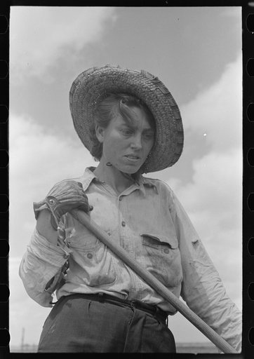 Sharecropper woman worker, Southeast Missouri Farms