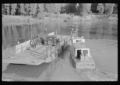 Untitled photo, possibly related to: Ferry to Tennessee from New Madrid County, Missouri