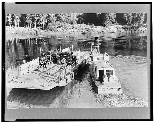 Ferry to Tennessee from New Madrid County, Missouri