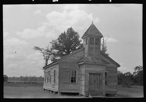 Negro church near Cruger, Mississippi