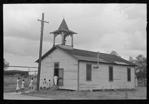 Negro school, Destrehan, Louisiana