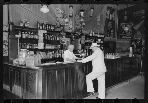 Saloon, Decatur Street, New Orleans, Louisiana