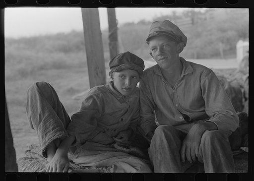Sons of fishermen, Olga, Louisiana