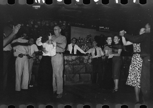 Untitled photo, possibly related to: Drinking at the bar, crab boil night, Raceland, Louisiana