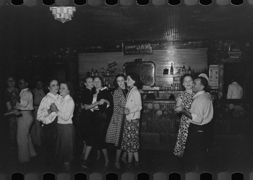 Untitled photo, possibly related to: Drinking at the bar, crab boil night, Raceland, Louisiana