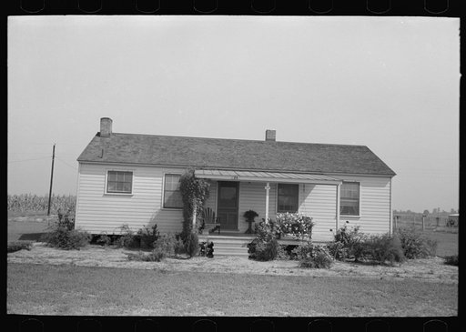 Type of farm home, Lake Dick Project, Arkansas