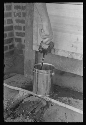Untitled photo, possibly related to: Sorghum mill, Lake Dick Project, Arkansas