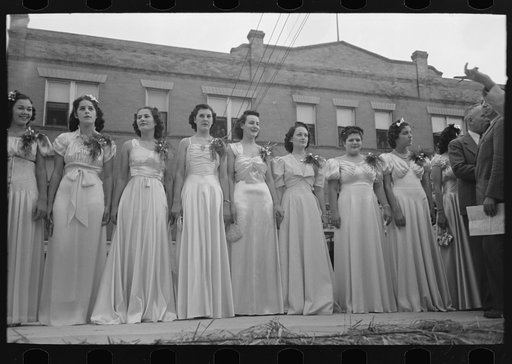 Untitled photo, possibly related to: Princesses, National Rice Festival, Crowley, Louisiana