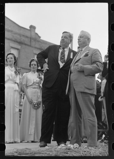 Judges who selected the queen of the National Rice Festival, Crowley, Louisiana, from the group of princesses