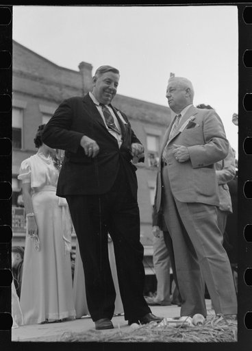 Untitled photo, possibly related to: Judges who selected the queen of the National Rice Festival, Crowley, Louisiana, from the group of princesses