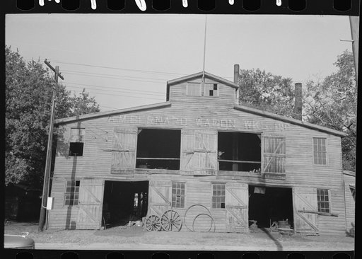 Wagon works, New Iberia, Louisiana