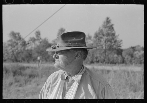 Sugarcane farmer near New Iberia, Louisiana