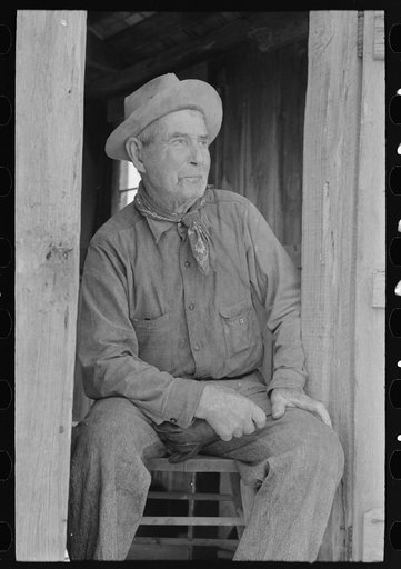 Untitled photo, possibly related to: Sugarcane farmer near Delcambre, Louisiana
