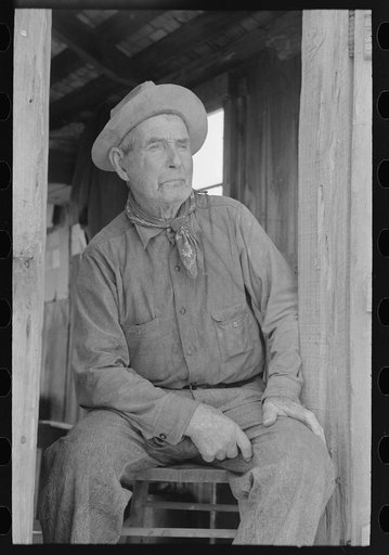Sugarcane farmer near Delcambre, Louisiana