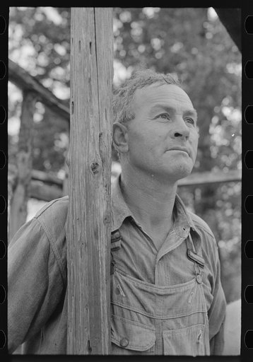 Cut-over farmer living east of Amite, Louisiana