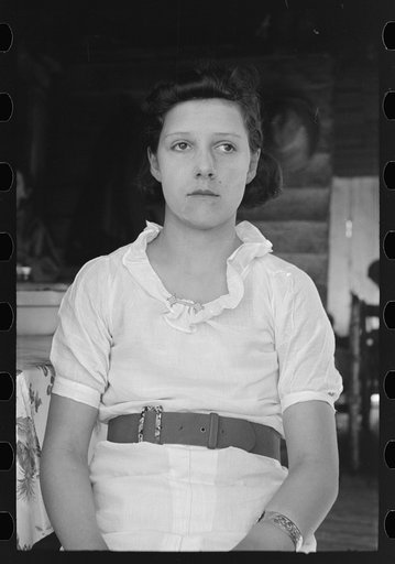 Wife of day laborer who works in sugarcane fields near New Iberia, Louisiana