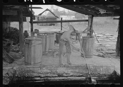 Turpentine still, State Line, Mississippi