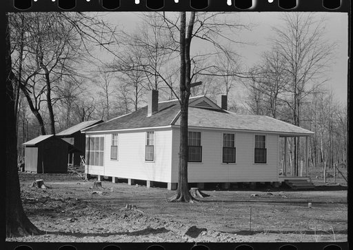 Typical house, Chicot Farms, Arkansas