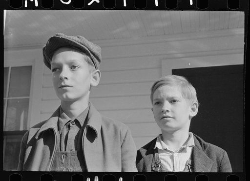 Sons of farmer, Chicot Farms, Arkansas