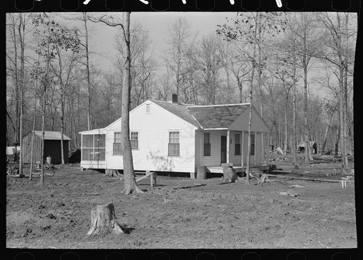 Farm home, Chicot Farms, Arkansas